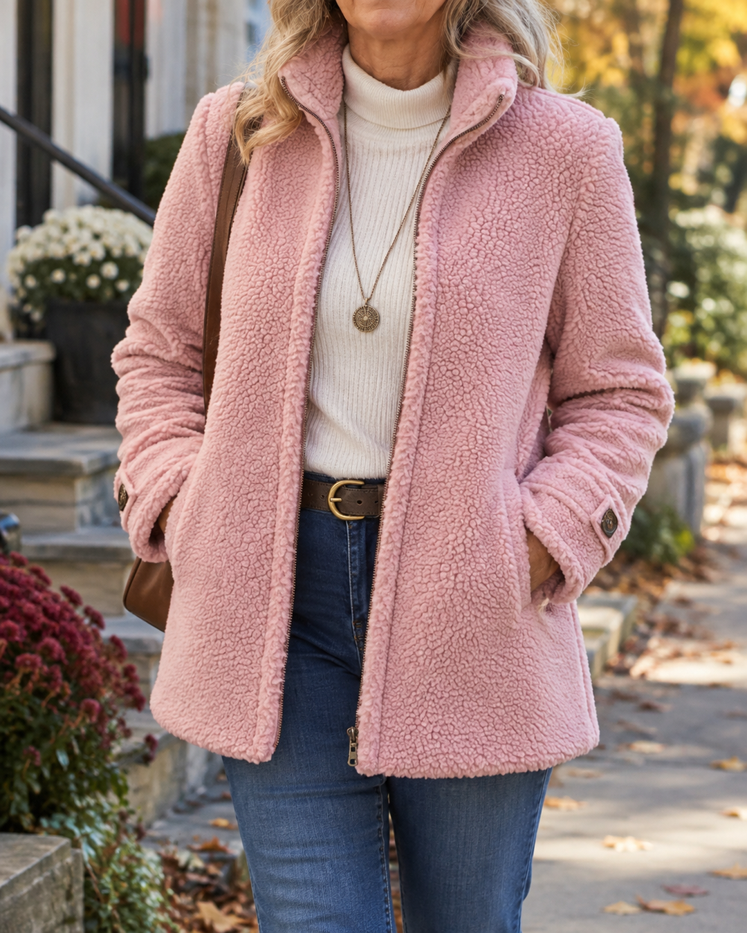 ELIORA™ | COZY STAND COLLAR JACKET