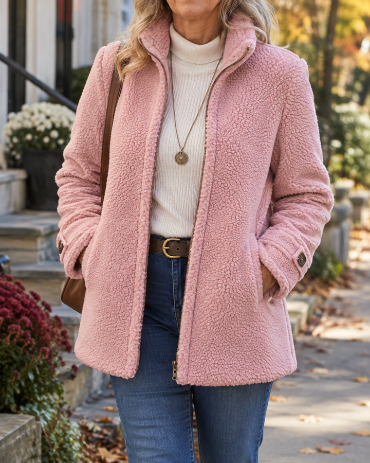 ELIORA™ | COZY STAND COLLAR JACKET