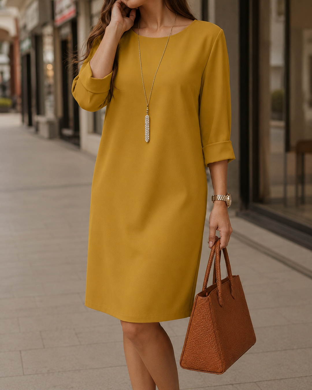 MARGOT™ | RELAXED MIDI DRESS