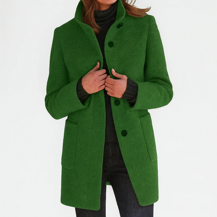 HENRIETTE™ | WOOL-BLEND MIDI COAT