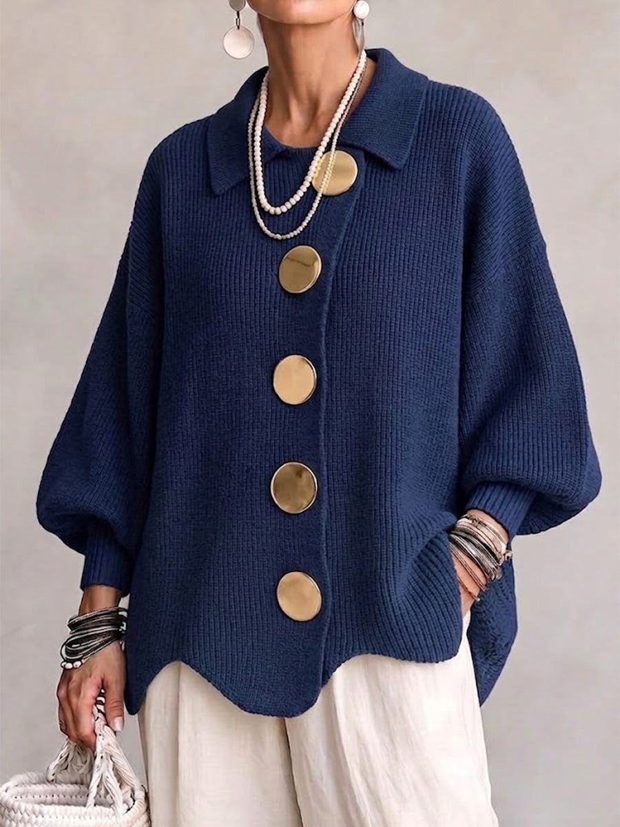 ISALINE™ OVERSIZED CHUNKY KNIT CARDIGAN