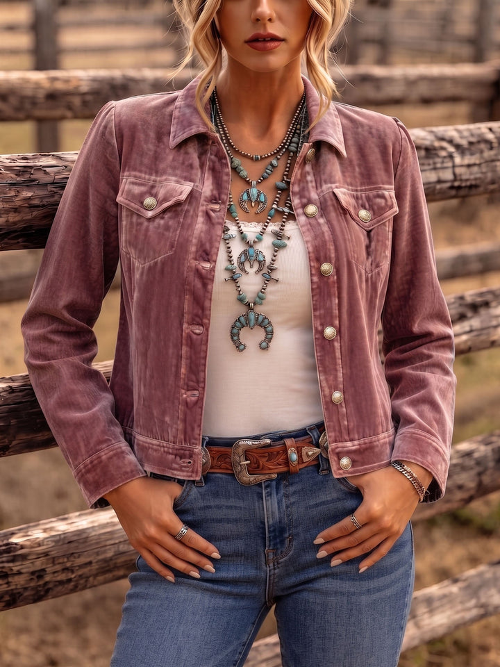 SERA™ BOHO VELVET JACKET