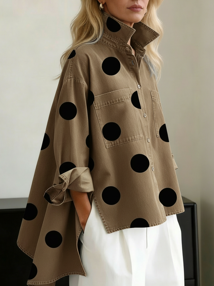 MARCELLE™ | POLKA DOT OVERSHIRT