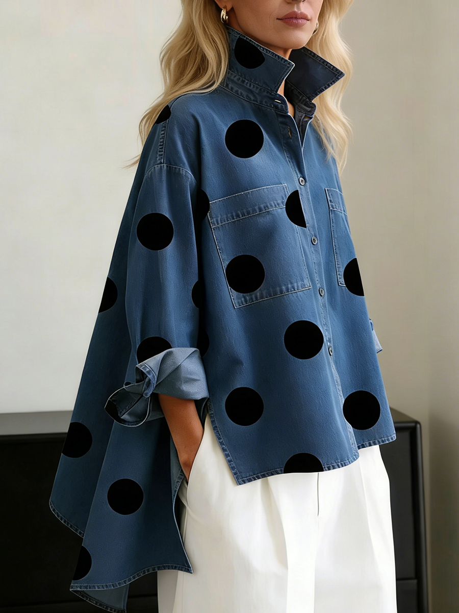 MARCELLE™ | POLKA DOT OVERSHIRT