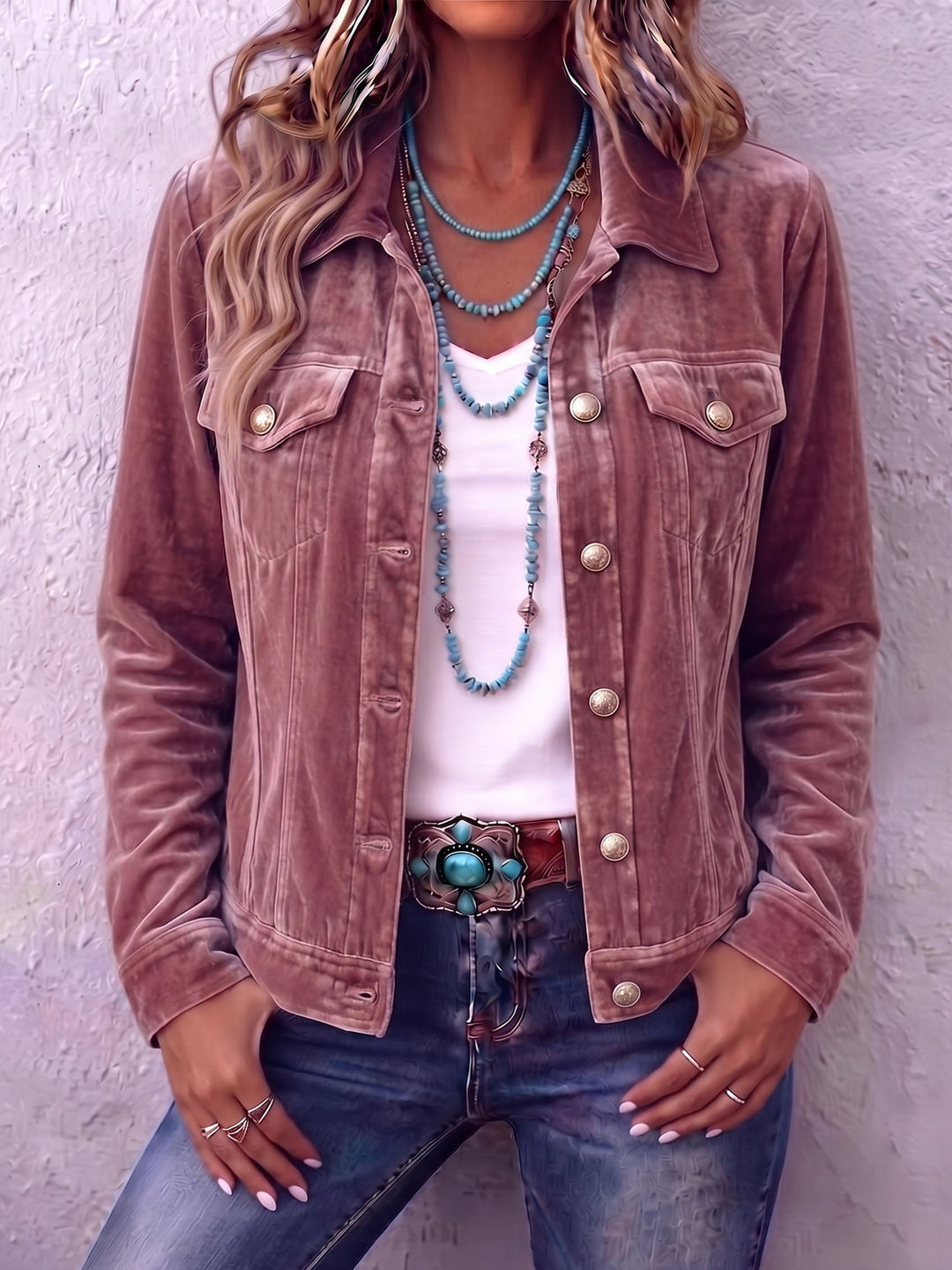 SERA™ BOHO VELVET JACKET