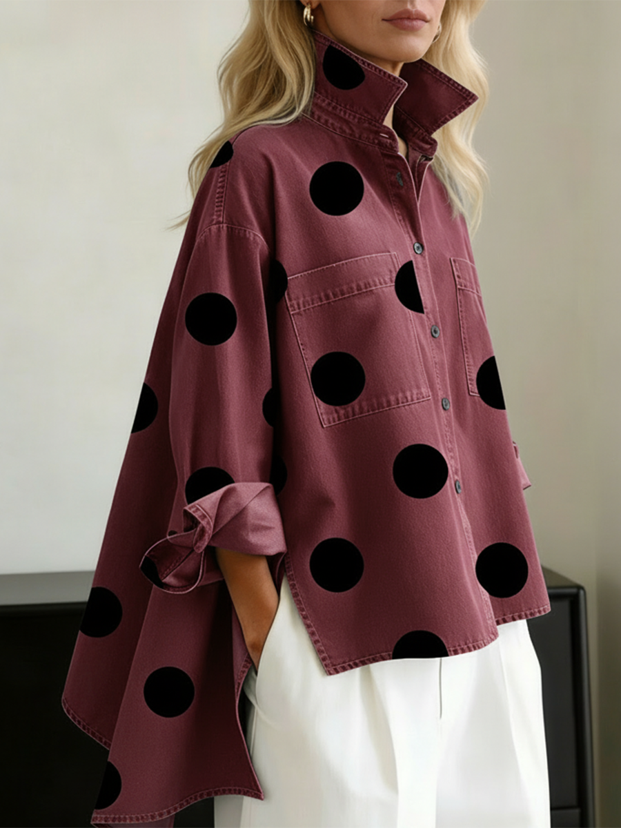 MARCELLE™ | POLKA DOT OVERSHIRT