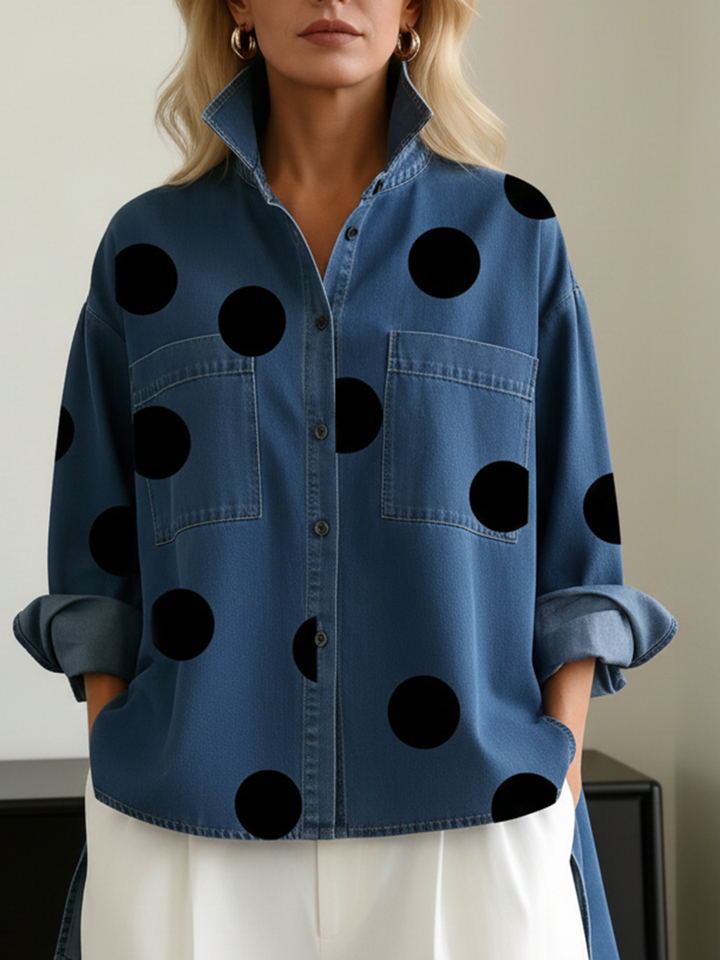 MARCELLE™ | POLKA DOT OVERSHIRT