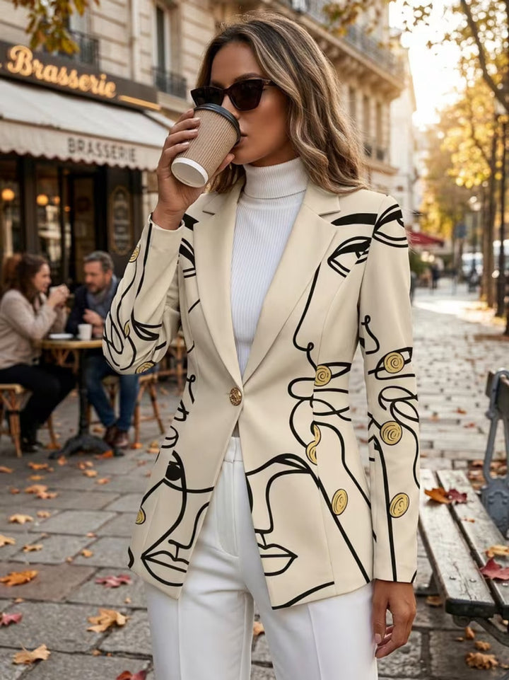 KALLISTO™ | ELEGANT LINE ART TAILORED BLAZER