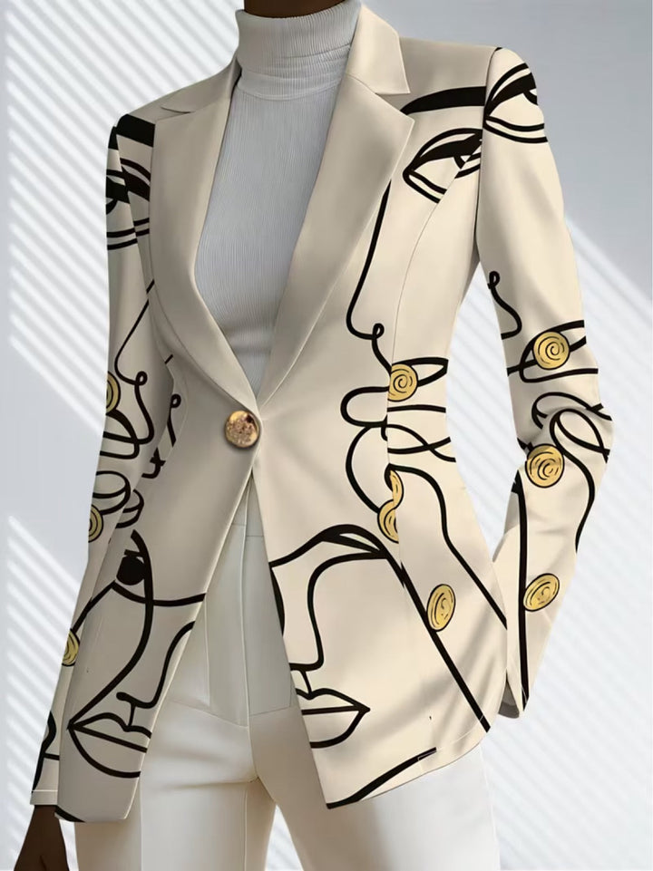 KALLISTO™ | ELEGANT LINE ART TAILORED BLAZER