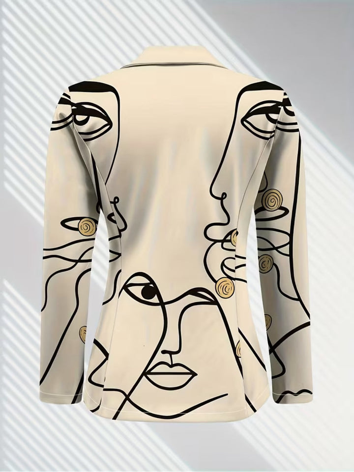 KALLISTO™ | ELEGANT LINE ART TAILORED BLAZER