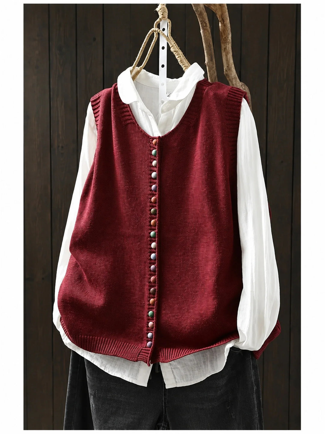 MATILDA™ | BUTTONED KNIT VEST