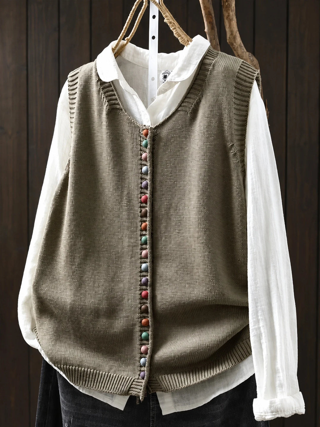 MATILDA™ | BUTTONED KNIT VEST