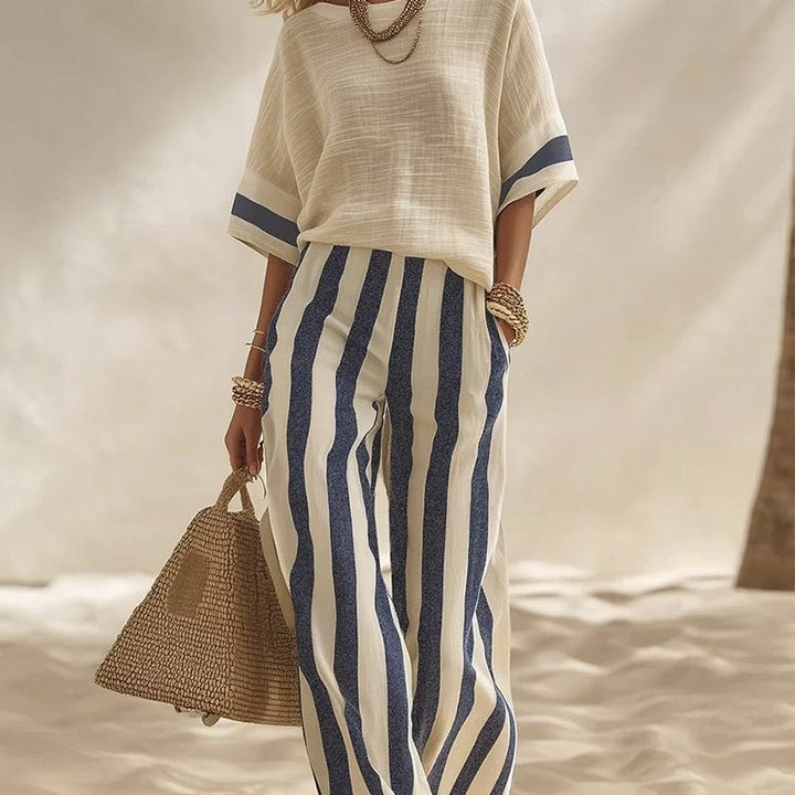IRINI | STRIPED TWO-PIECE SET