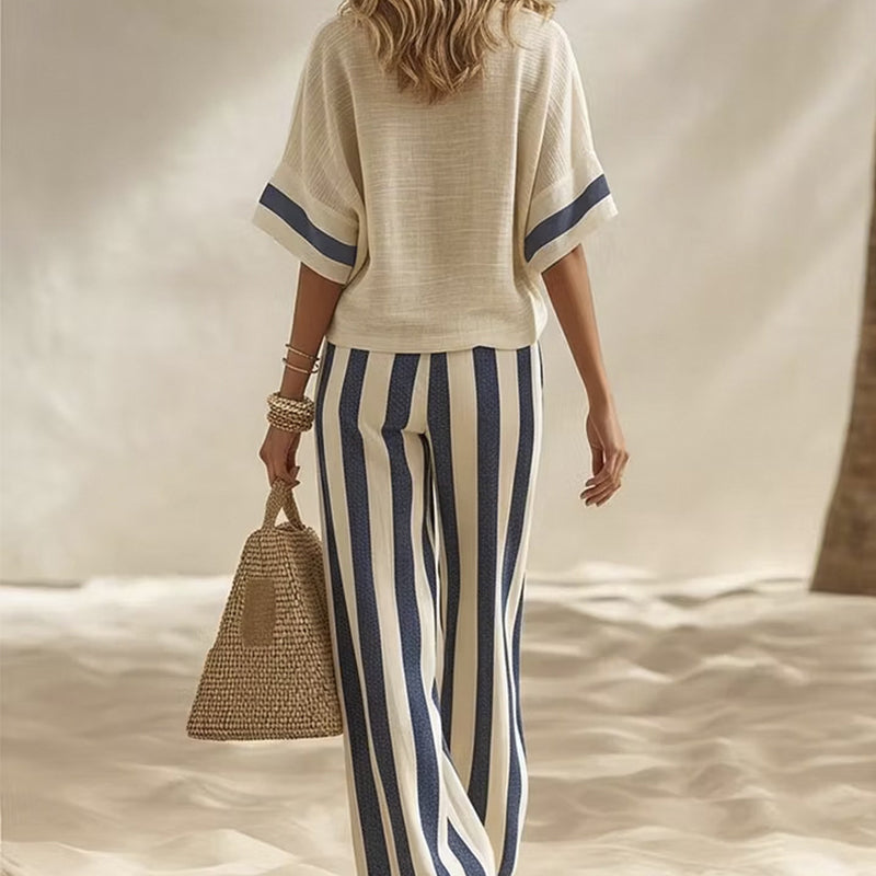 IRINI | STRIPED TWO-PIECE SET