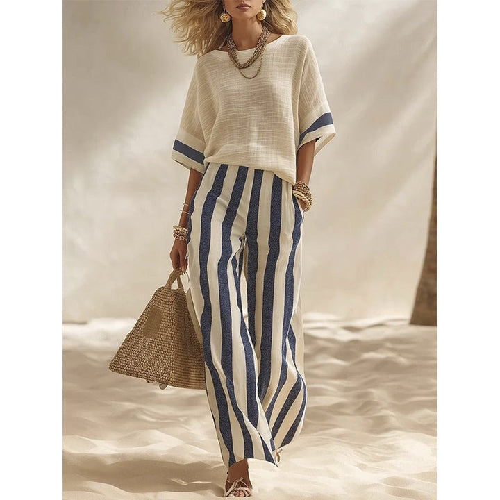 IRINI | STRIPED TWO-PIECE SET