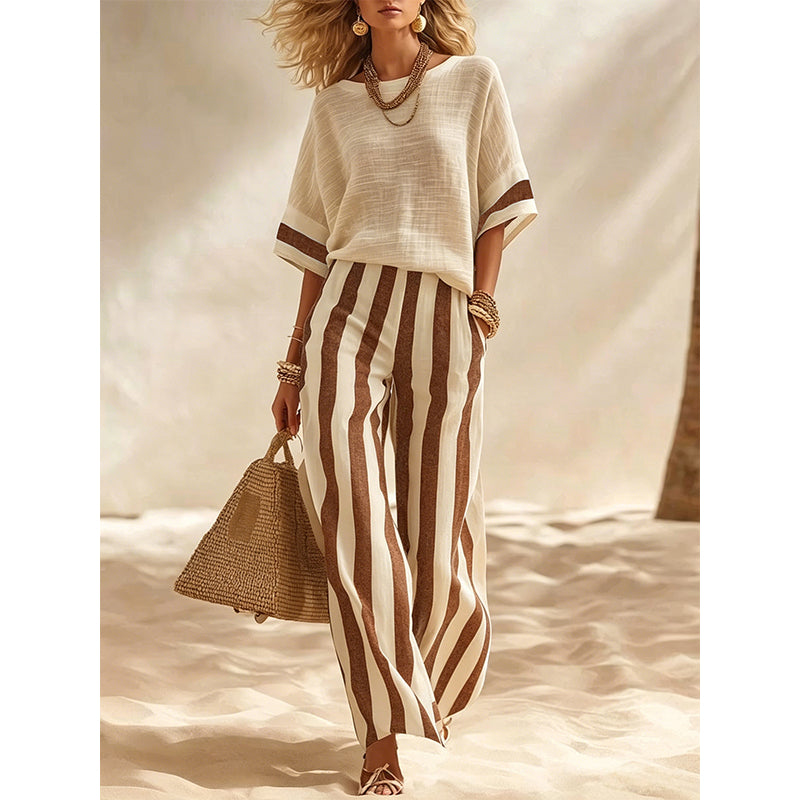 IRINI | STRIPED TWO-PIECE SET