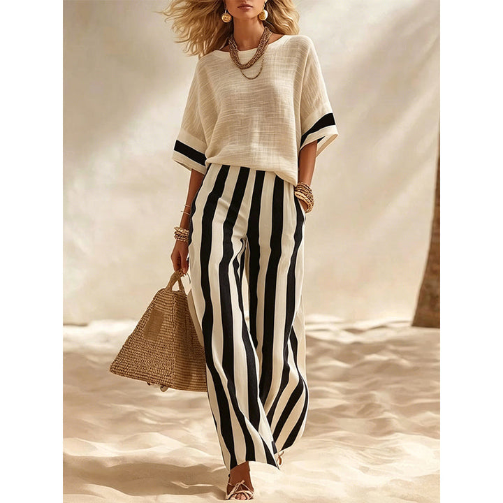 IRINI | STRIPED TWO-PIECE SET