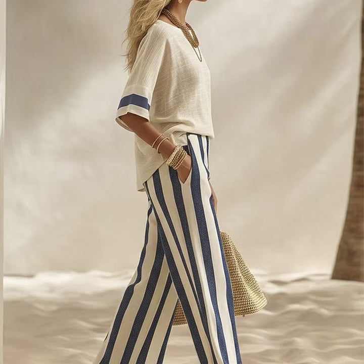IRINI | STRIPED TWO-PIECE SET