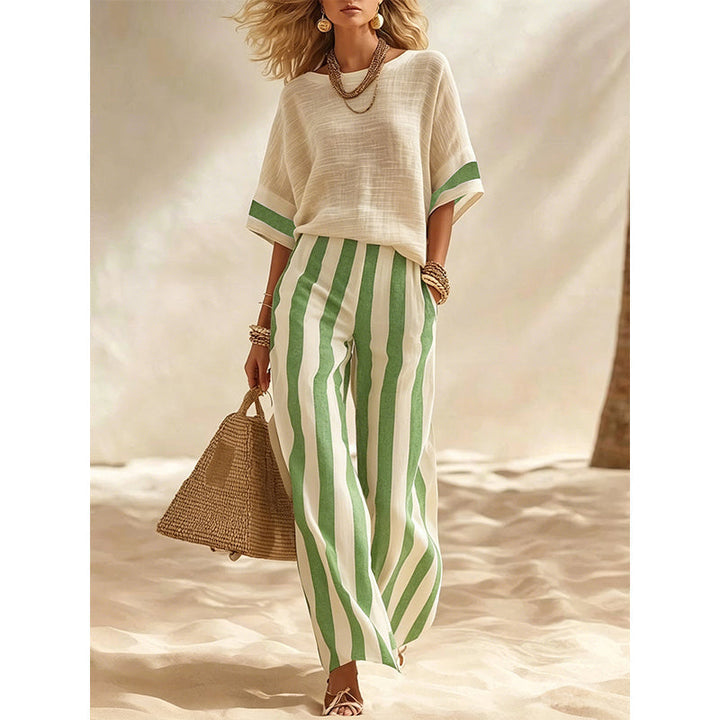 IRINI | STRIPED TWO-PIECE SET